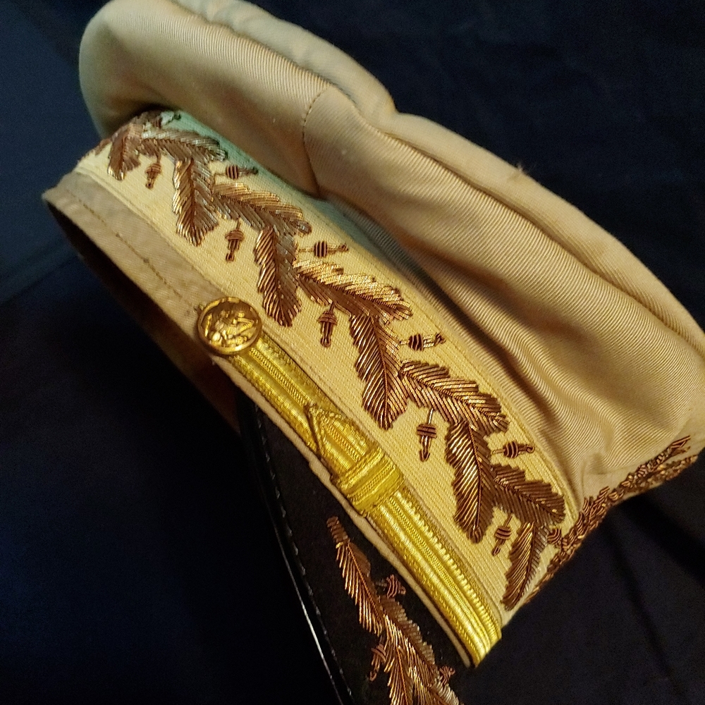 WWII Visor Generals hat - Picture 9 of 11
